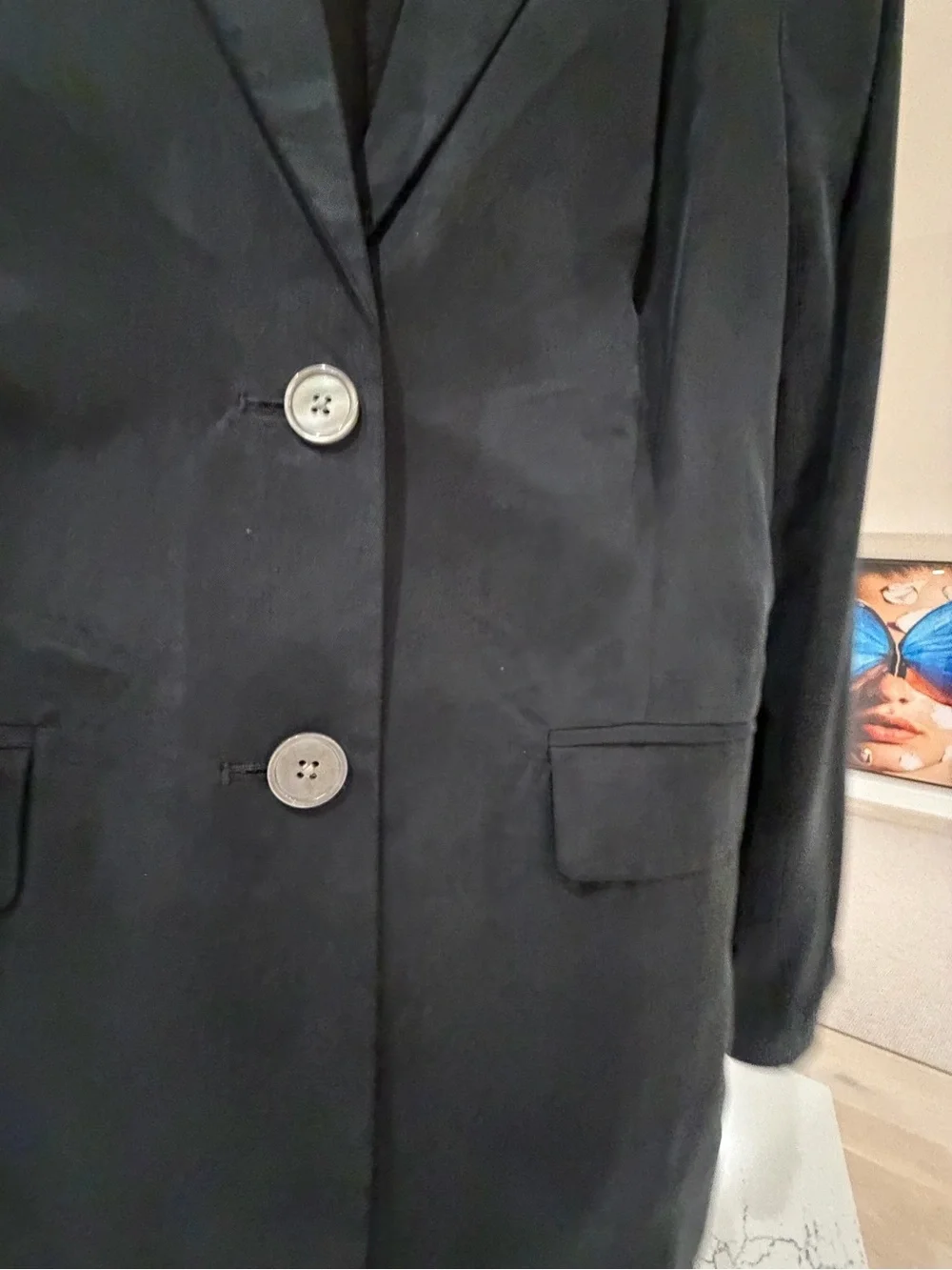 J. Crew Black Women's Two-Button Blazer